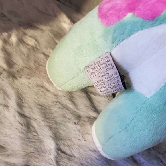 Amy Lacombe WhimsyClay Plush Cat Flora NWT - Picture 6 of 8